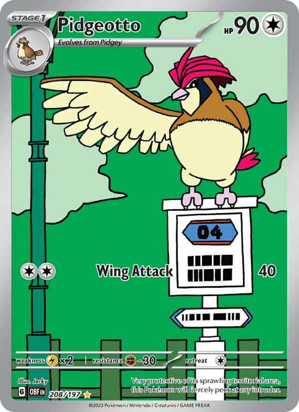 Pidgeotto - 208/197