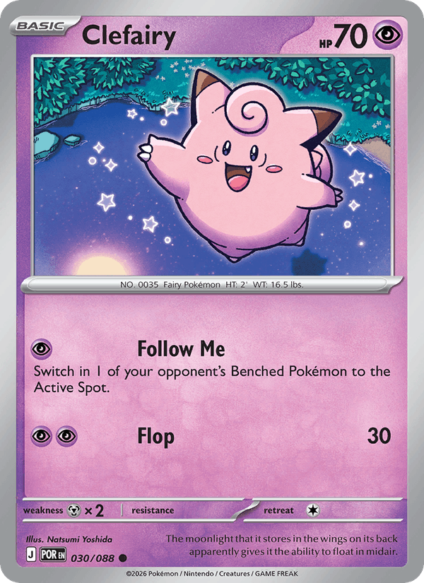 Clefairy - 030/088