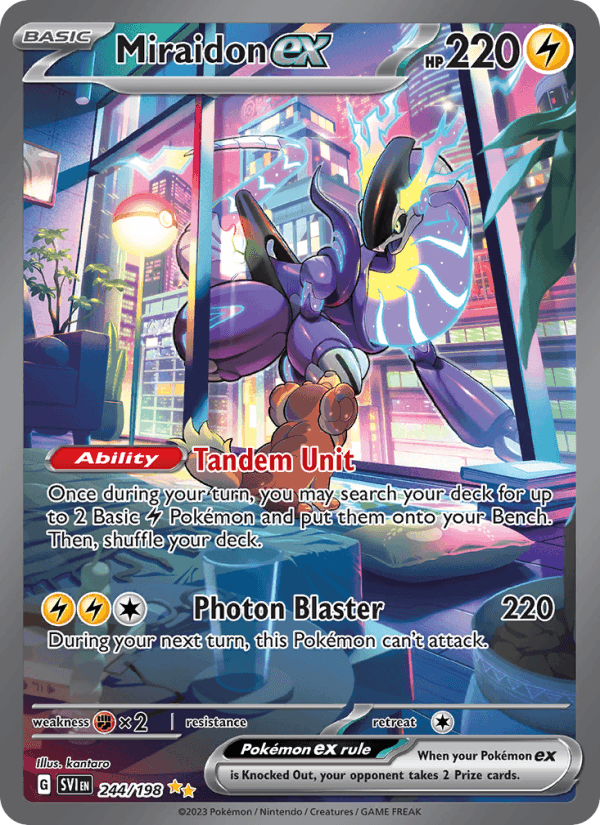 Miraidon ex - 244/198