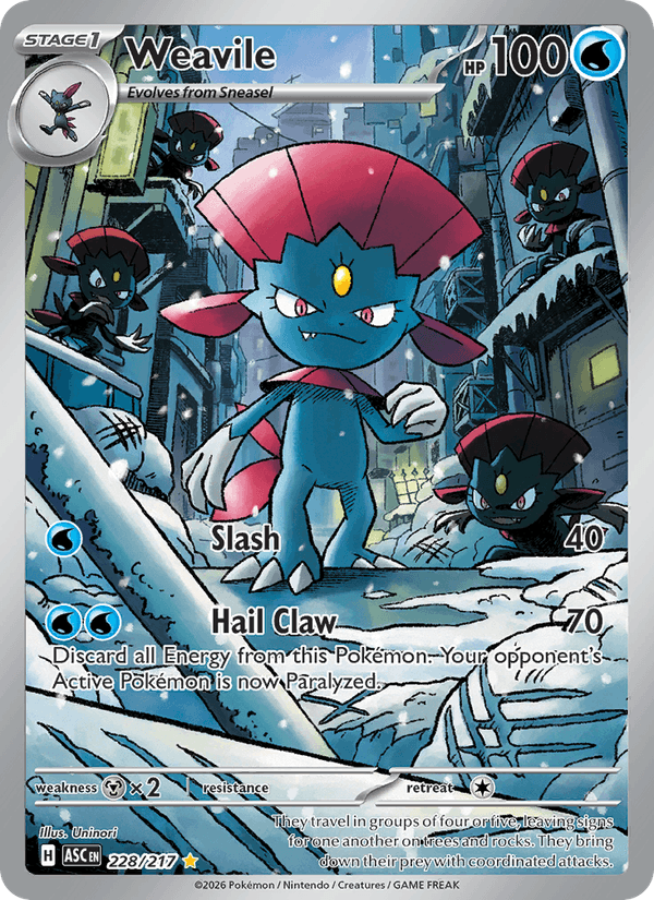 Weavile - 228/217