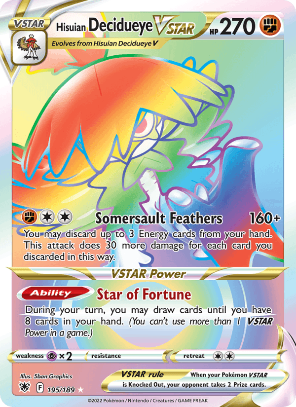 Hisuian Decidueye VSTAR (Secret)