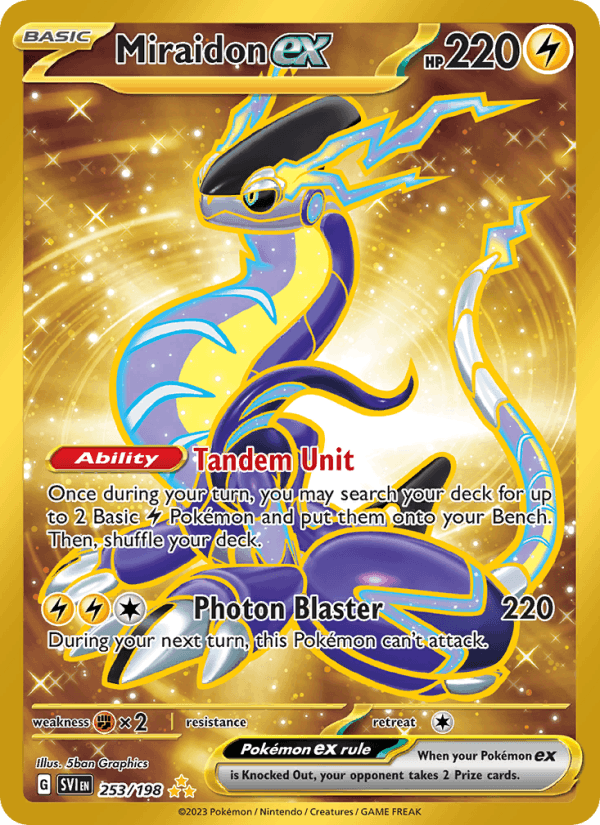 Miraidon ex - 253/198