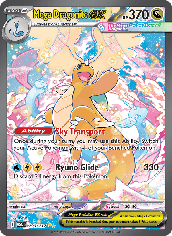 Mega Dragonite ex - 290/217