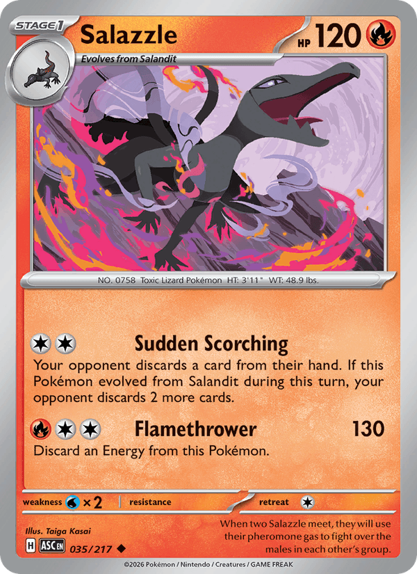 Salazzle - 035/217 (Quick Ball)