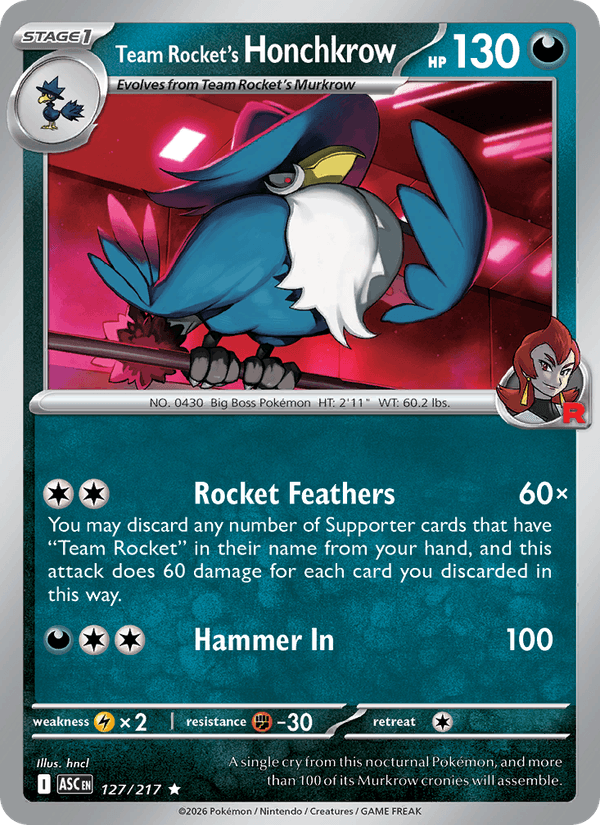 Team Rocket's Honchkrow (Team Rocket)