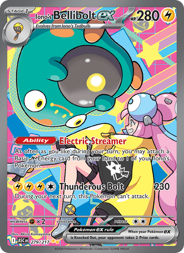 Iono's Bellibolt ex - 279/217