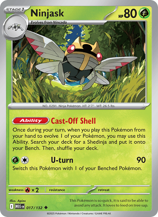 Ninjask - 017/132