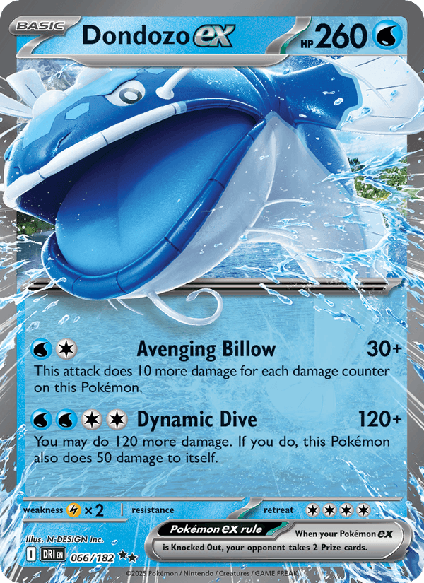 Dondozo ex - 066/182