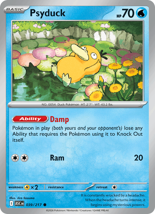 Psyduck - 039/217 (Energy Symbol Pattern)