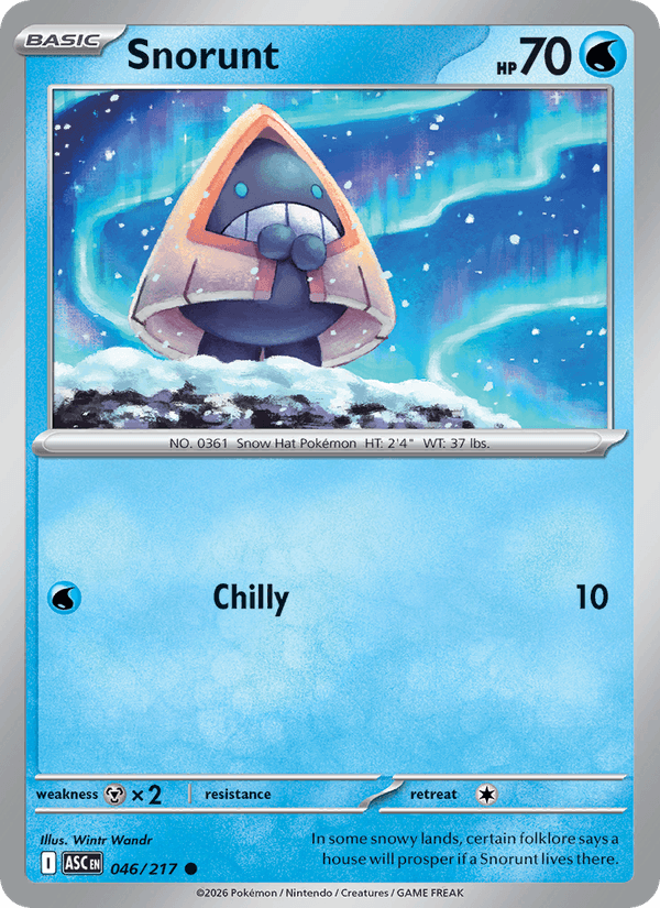 Snorunt - 046/217 (Energy Symbol Pattern)