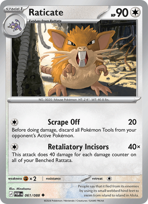 Raticate - 061/088