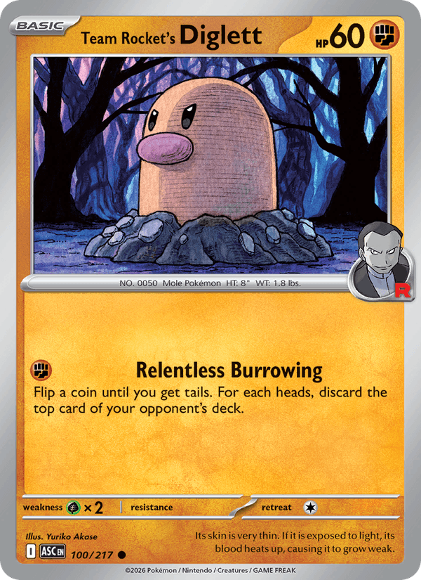Team Rocket's Diglett (Team Rocket)