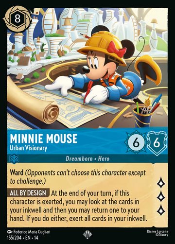 Minnie Mouse, Urban Visionary