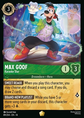 Max Goof, Karaoke Star