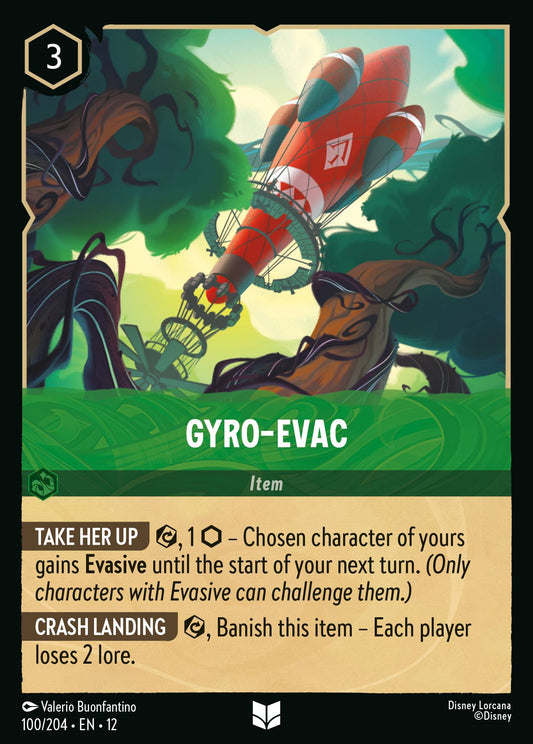 Gyro-Evac - Uncommon Lorcana Card