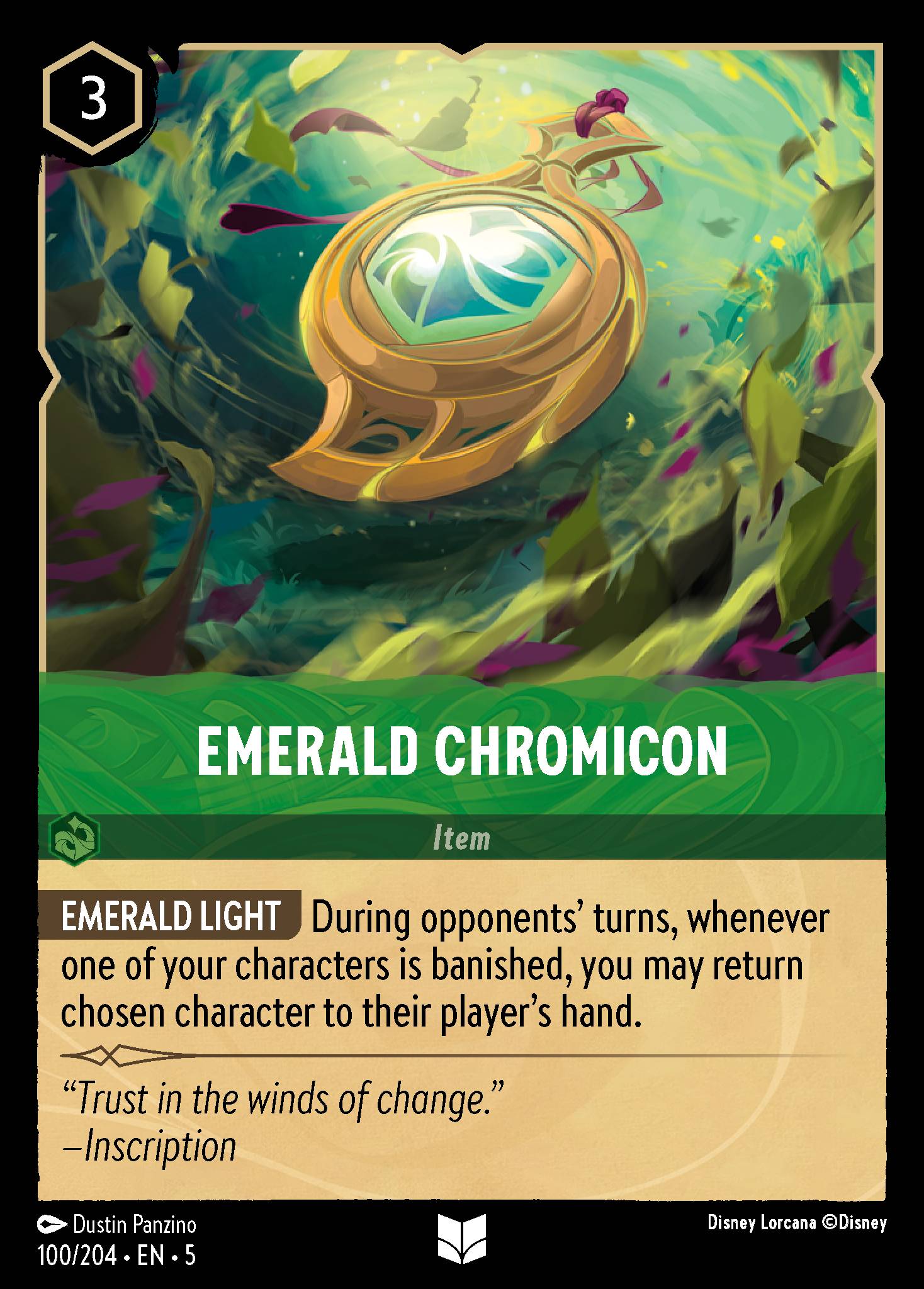 Emerald Chromicon - Uncommon Lorcana Card