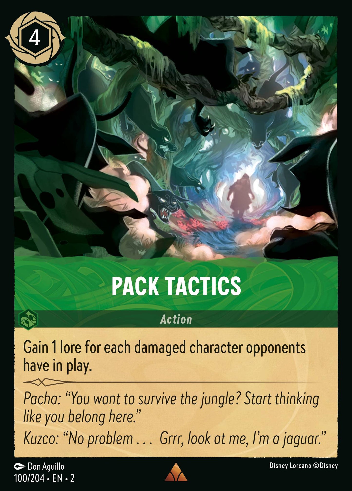 Pack Tactics - Rare Lorcana Card