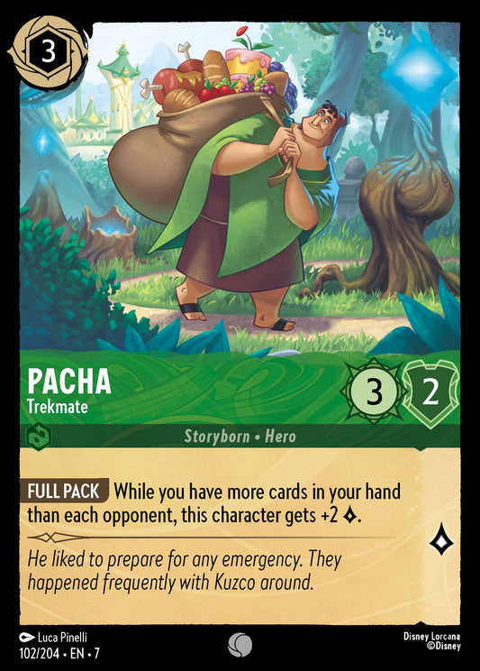 Pacha - Trekmate - Common Lorcana Card