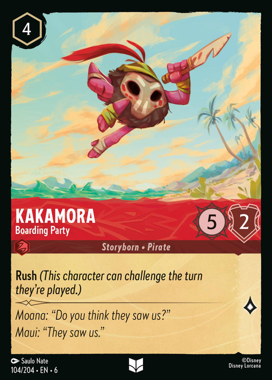 Kakamora - Boarding Party - Uncommon Lorcana Card