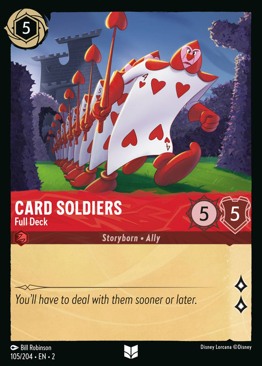Card Soldiers - Full Deck - Uncommon Lorcana Card