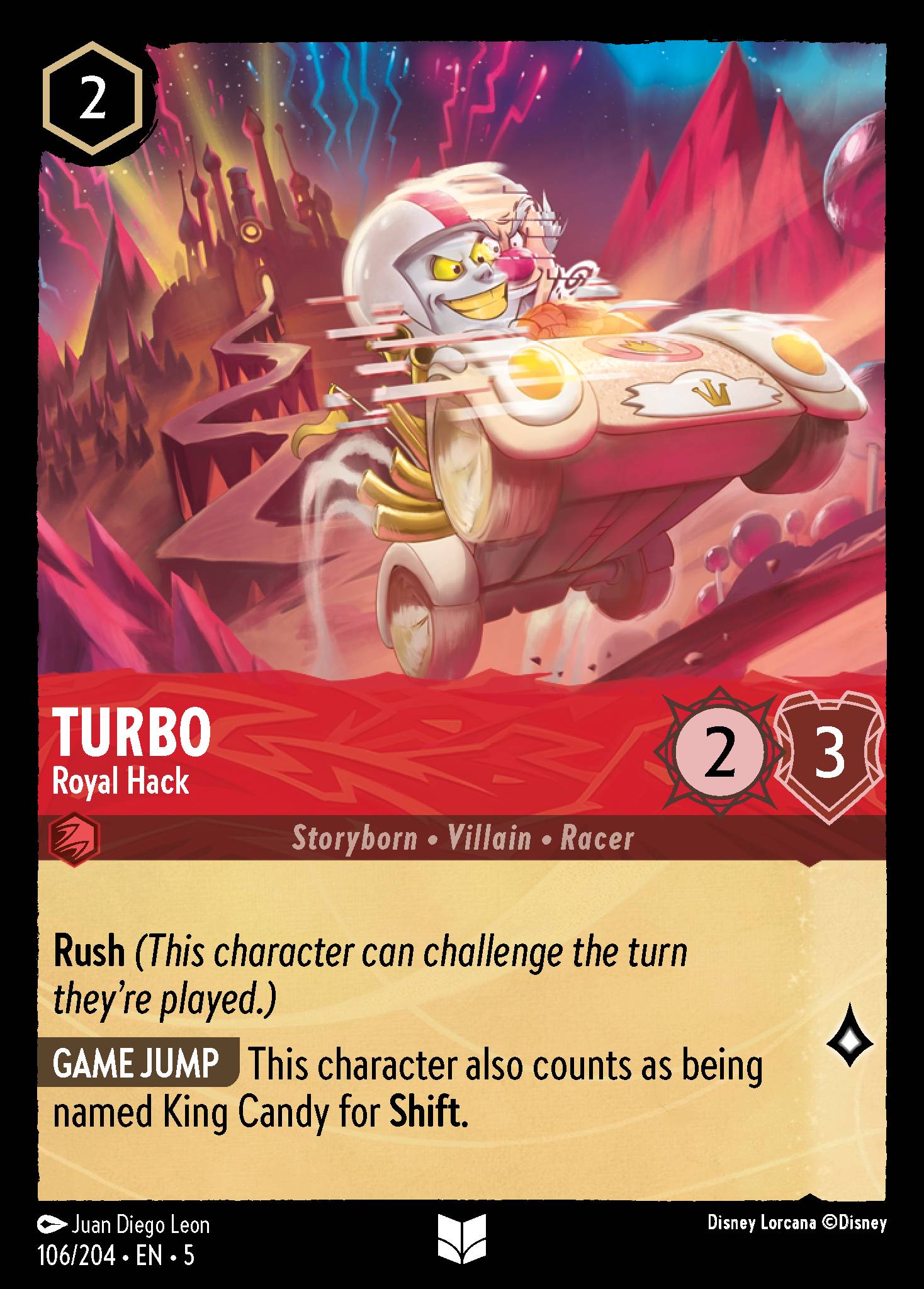 Turbo - Royal Hack - Uncommon Lorcana Card