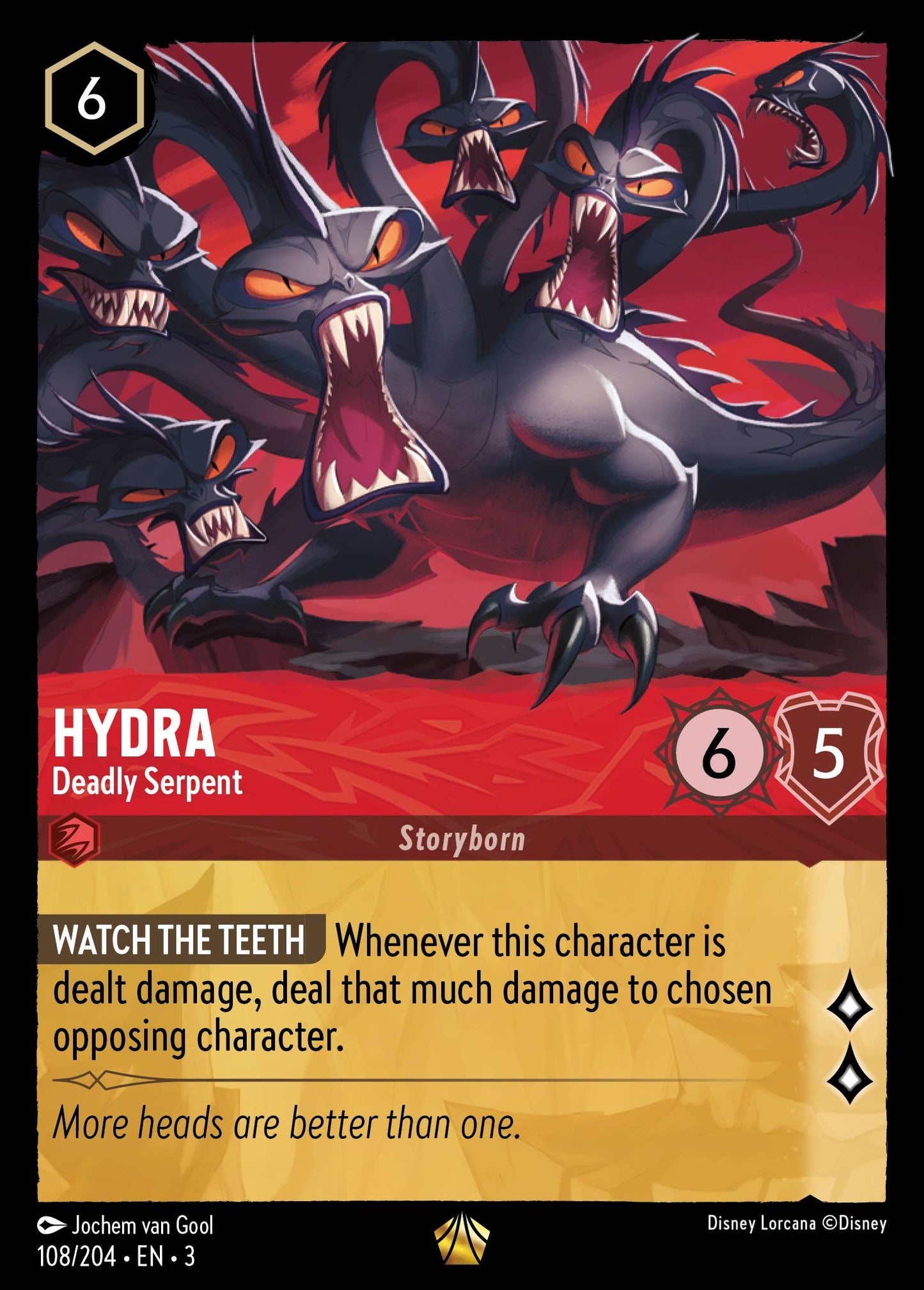 Hydra - Deadly Serpent (Legendary)