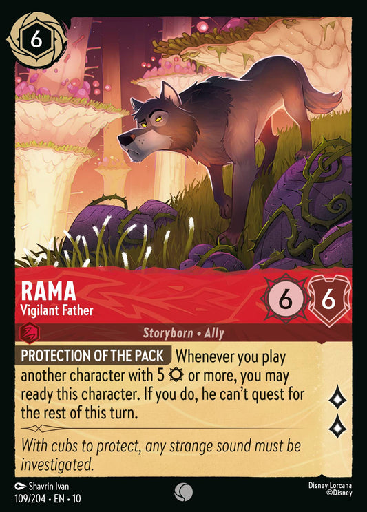 Rama - Vigilant Father - Common Lorcana Card