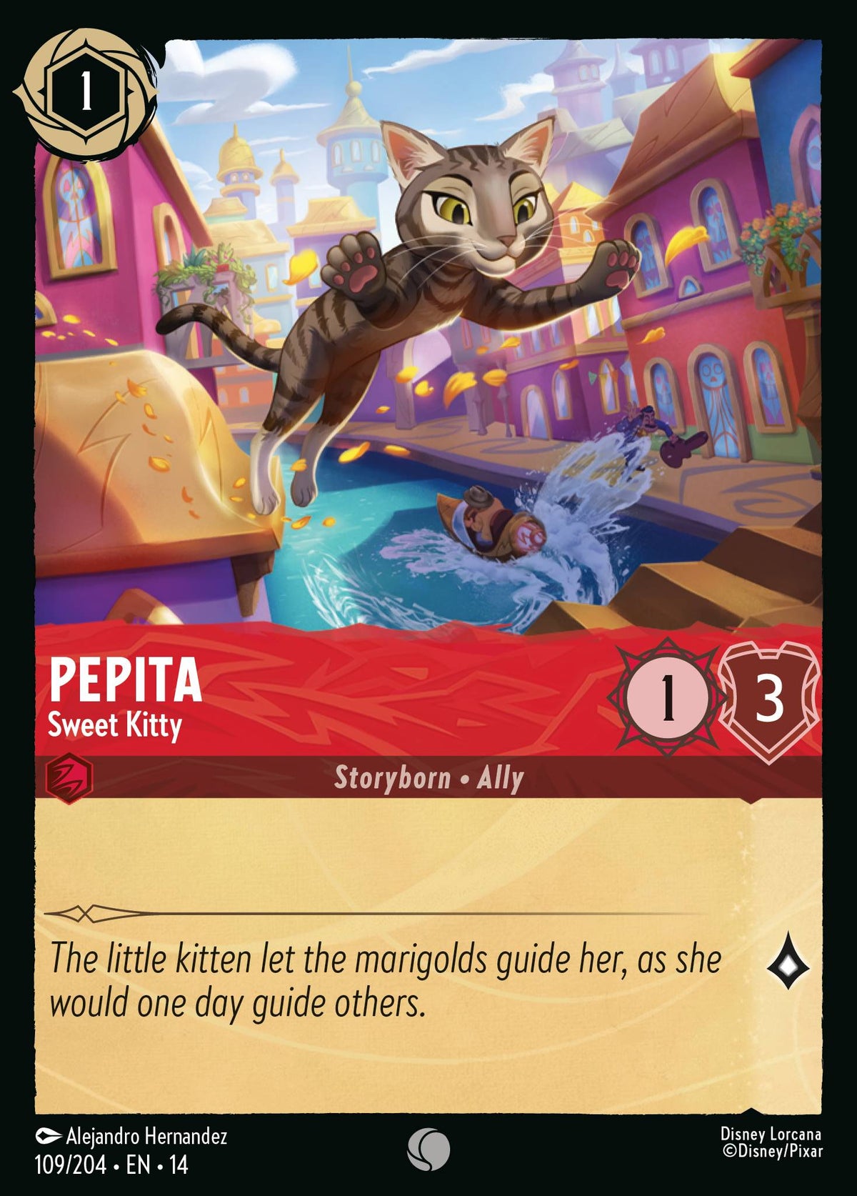 Pepita - Sweet Kitty - Common Lorcana Card