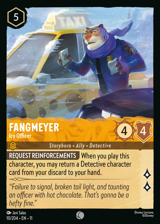 Fangmeyer - Icy Officer - Common Lorcana Card