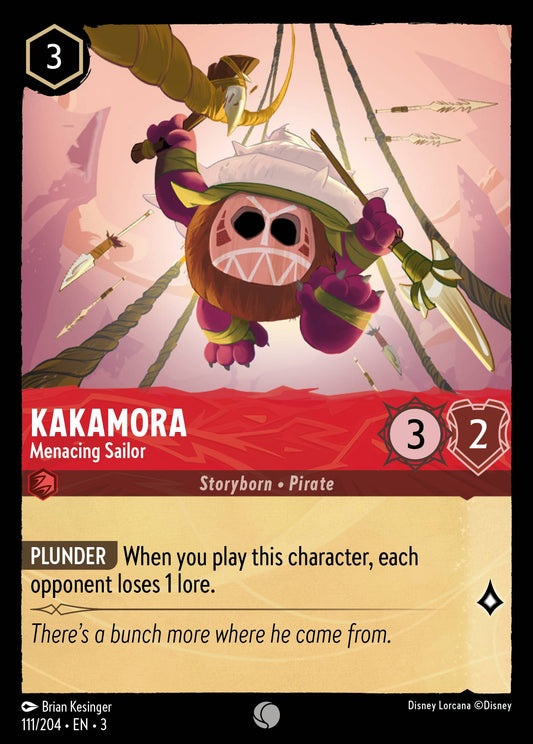 Kakamora - Menacing Sailor - Common Lorcana Card