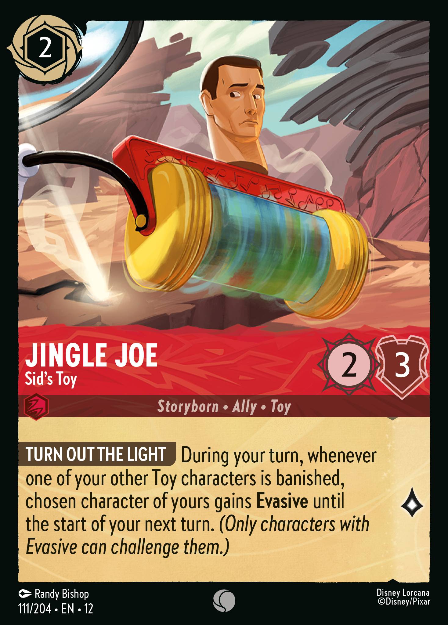 Jingle Joe - Sid's Toy - Common Lorcana Card