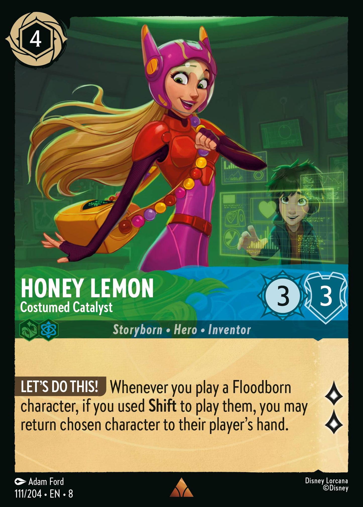 Honey Lemon - Costumed Catalyst (Rare)