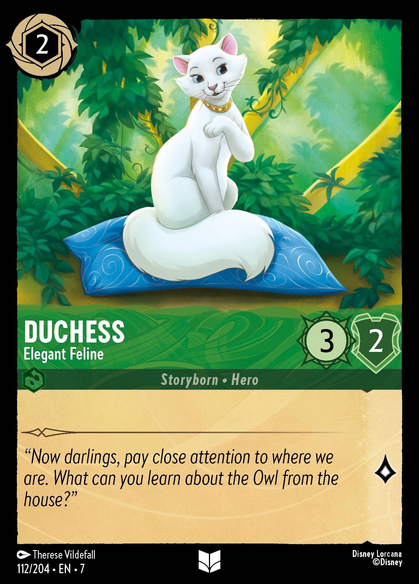 Duchess - Elegant Feline - Uncommon Lorcana Card