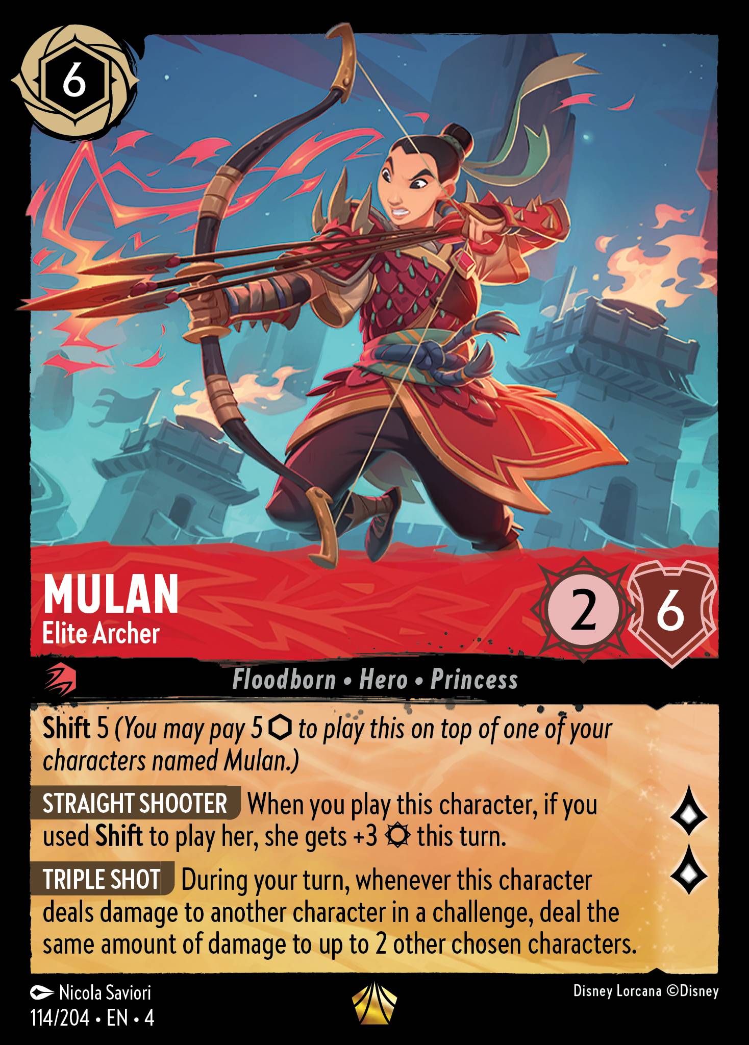 Mulan - Elite Archer (Legendary)