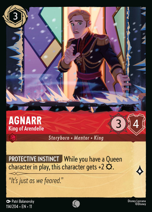 Agnarr - King of Arendelle - Common Lorcana Card