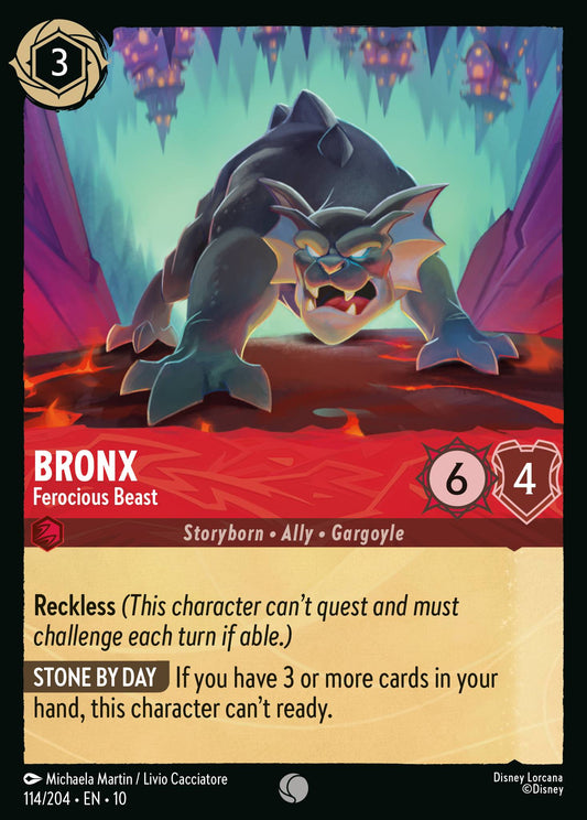 Bronx - Ferocious Beast - Common Lorcana Card