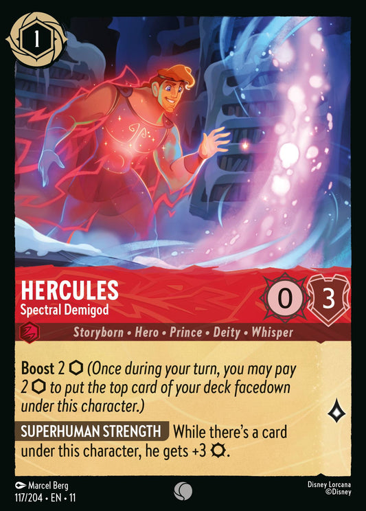 Hercules - Spectral Demigod - Common Lorcana Card