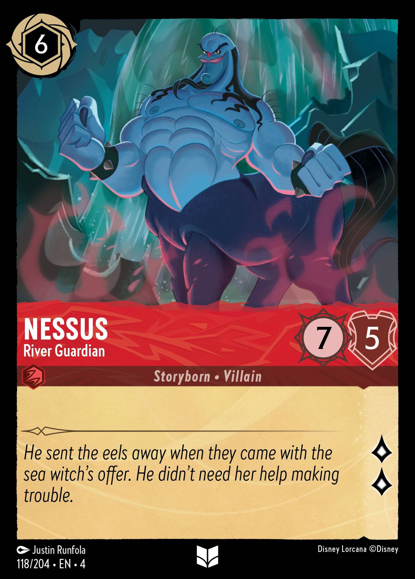 Nessus - River Guardian - Uncommon Lorcana Card