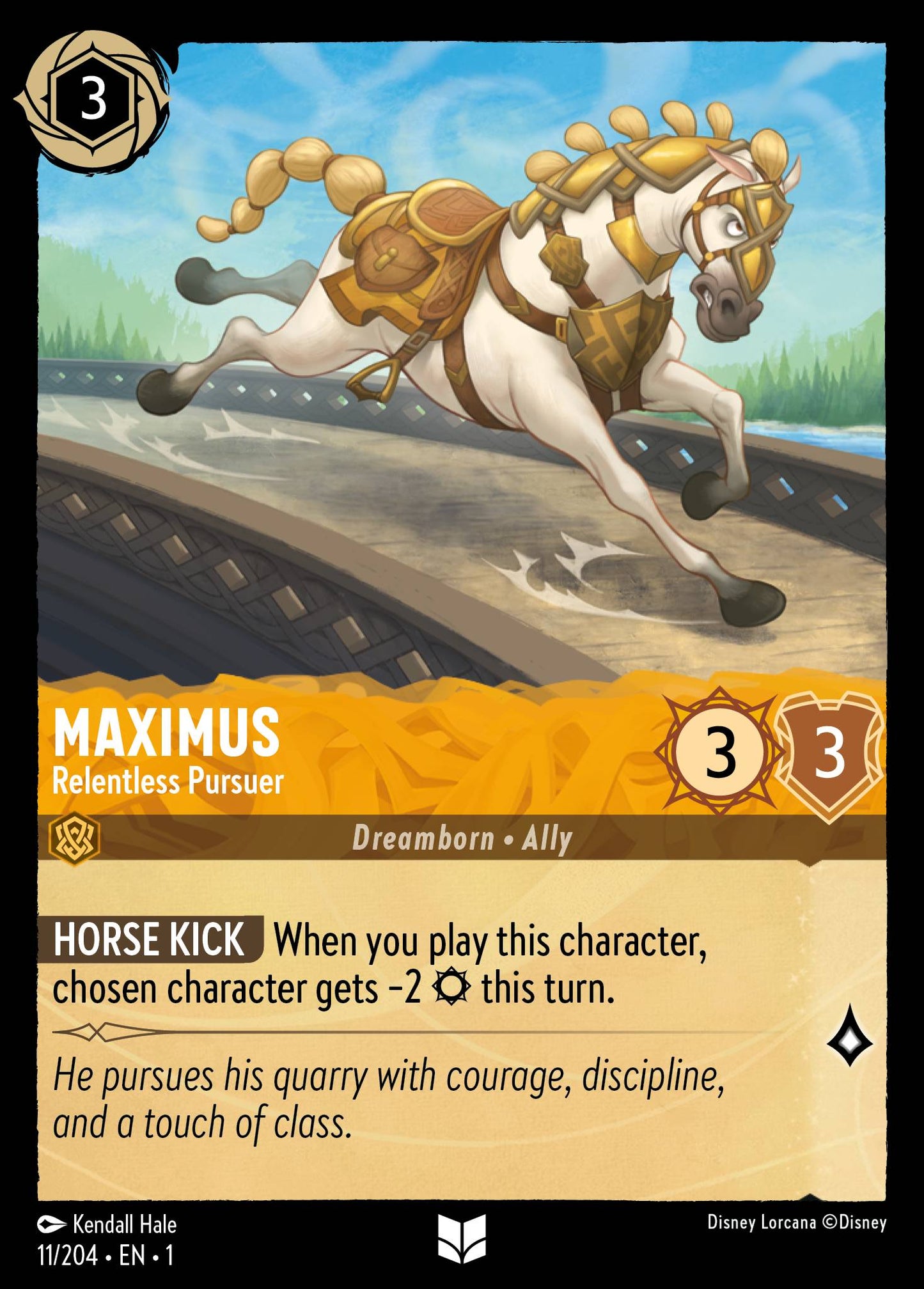Maximus - Relentless Pursuer - Uncommon Lorcana Card