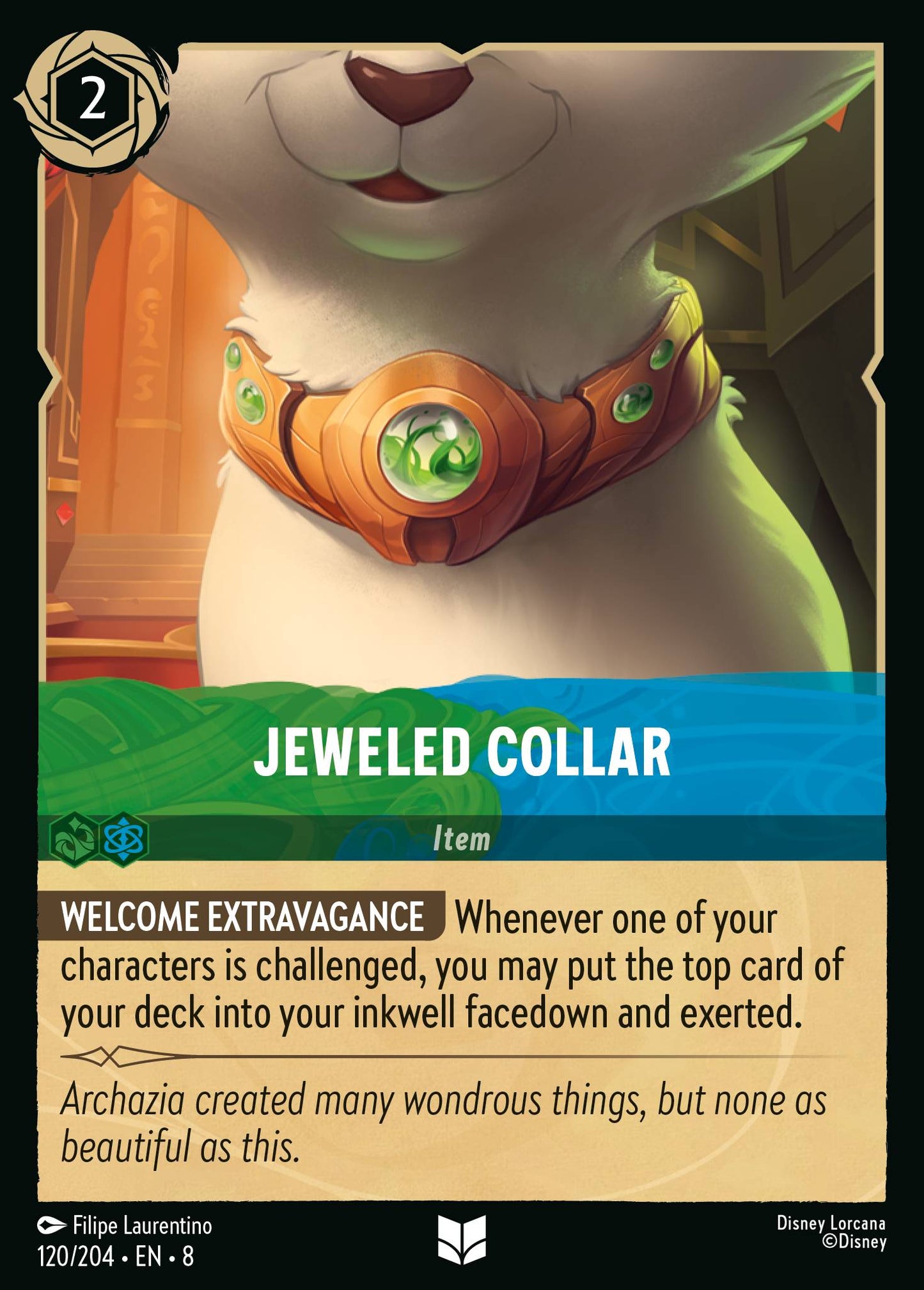 Jeweled Collar - Uncommon Lorcana Card