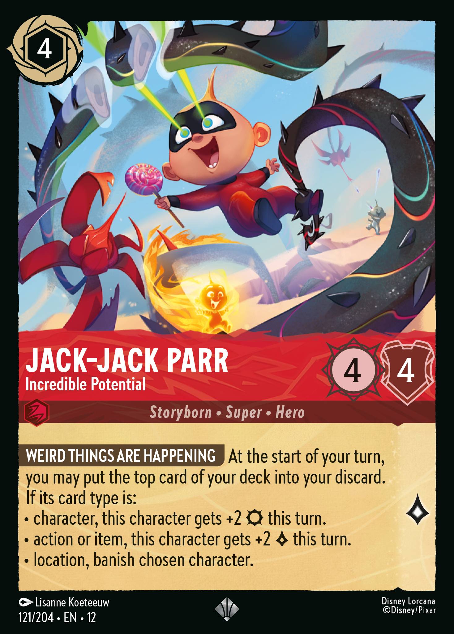 Jack-Jack Parr - Incredible Potential - Disney Lorcana