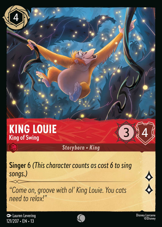 King Louie - King of Swing - Common Lorcana Card