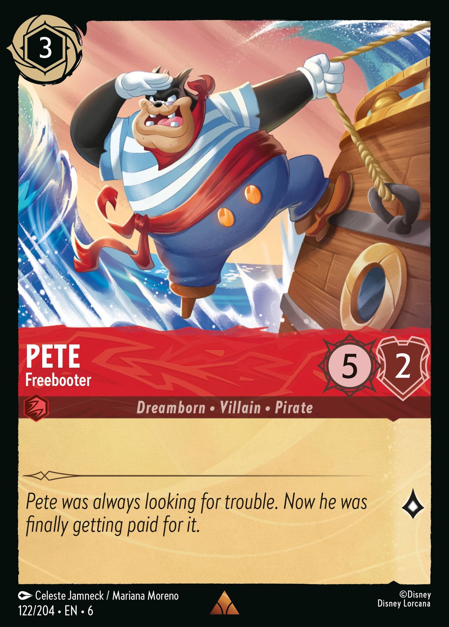 Pete - Freebooter (Rare)