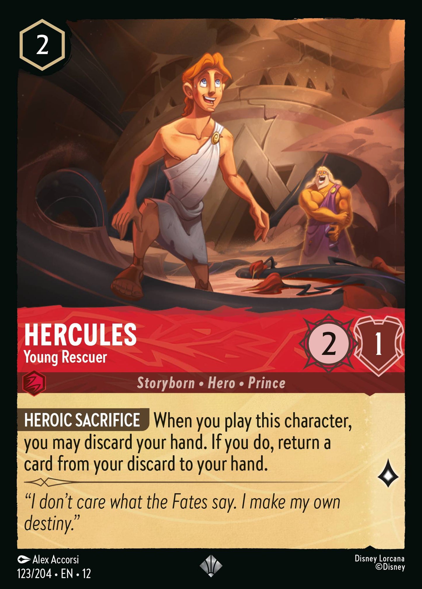 Hercules - Young Rescuer (Super Rare)