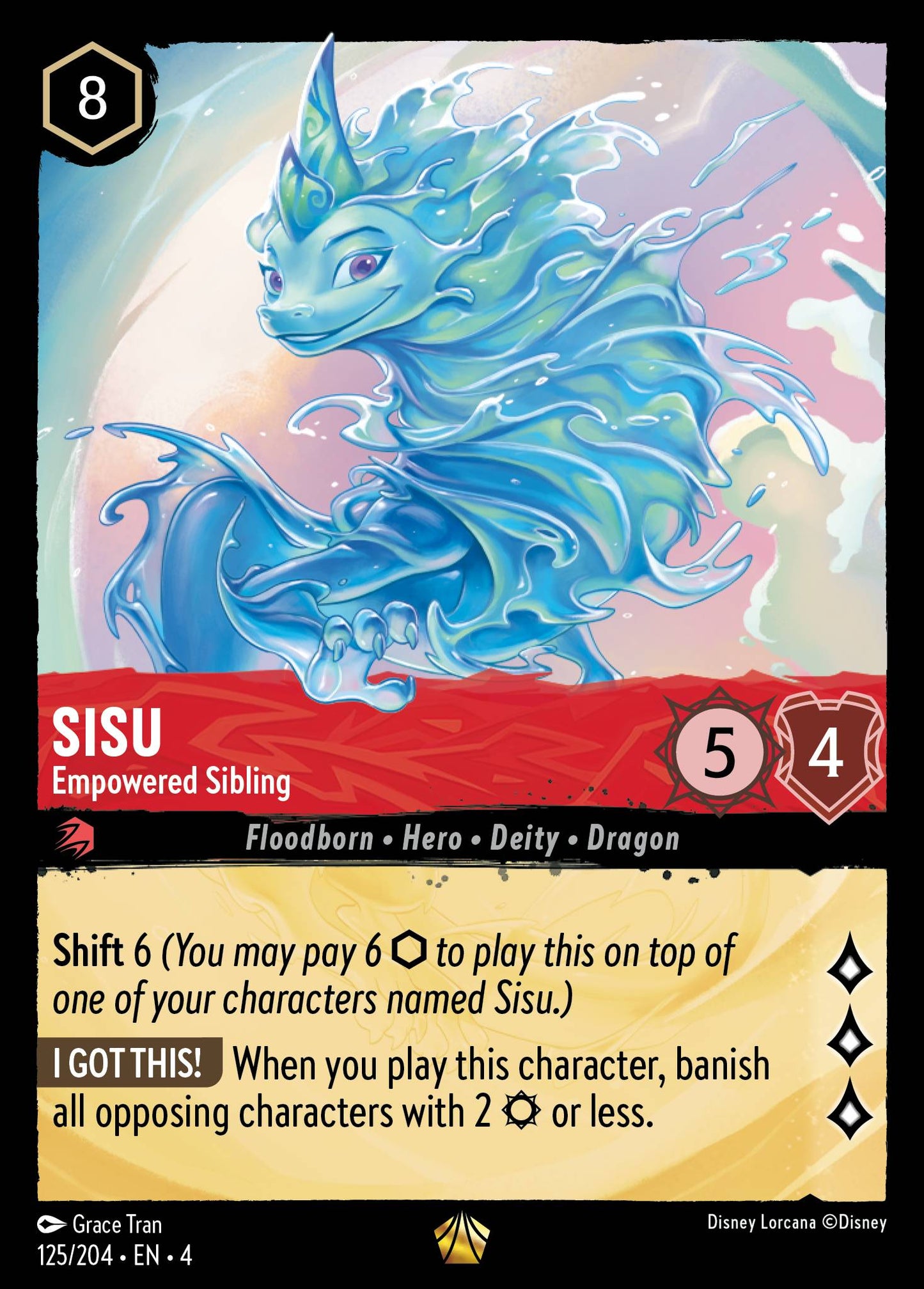 Sisu - Empowered Sibling - Legendary Lorcana Card