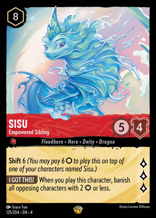 Sisu - Empowered Sibling - Legendary Lorcana Card