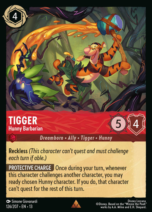Tigger - Hunny Barbarian - Disney Lorcana