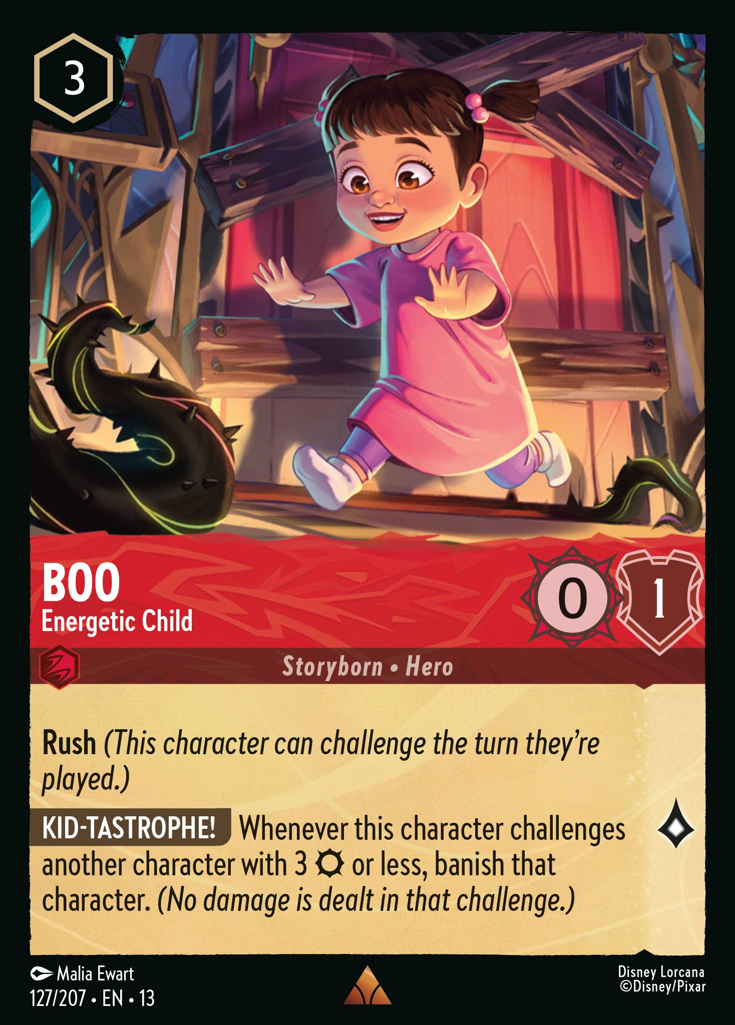 Boo - Energetic Child - Disney Lorcana