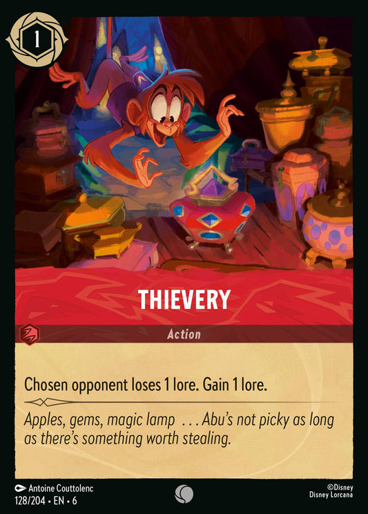 Thievery - Common Lorcana Card
