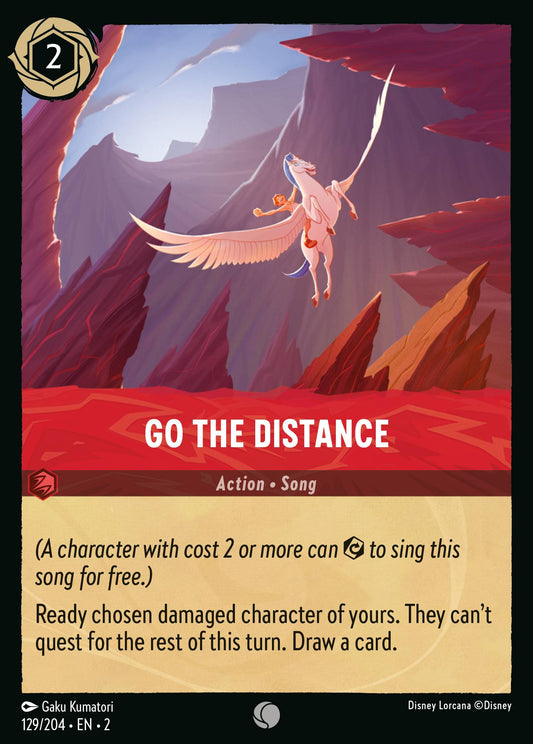 Go the Distance - Common Lorcana Card